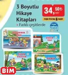 3 BOYUTLU HİKAYE KİTAPLARI